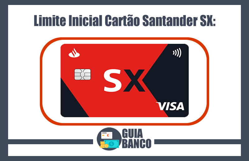 Limite inicial Cartão Santander SX