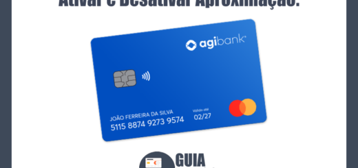 Ativar e Desativar Aproximação Cartão Agibank